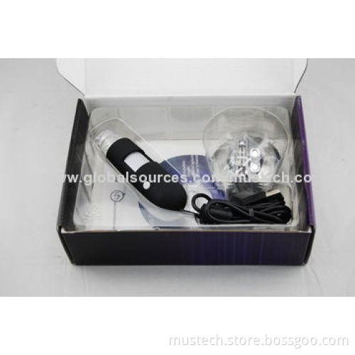 New designed 1.3MP high-quality USB digital microscope, supports photo/video formatNew